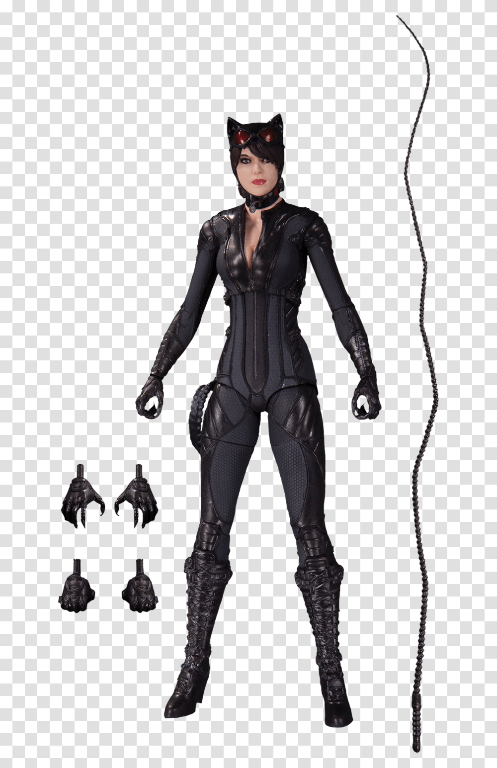 Dc Collectibles Arkham Knight Catwoman, Person, Human, Ninja, Spandex Transparent Png