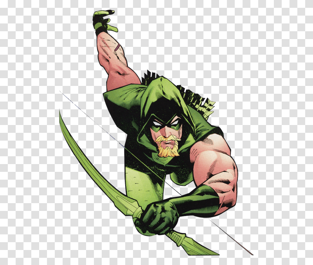Dc Collection Dc Comics Green Arrow, Person, Human, Bow, Sport Transparent Png