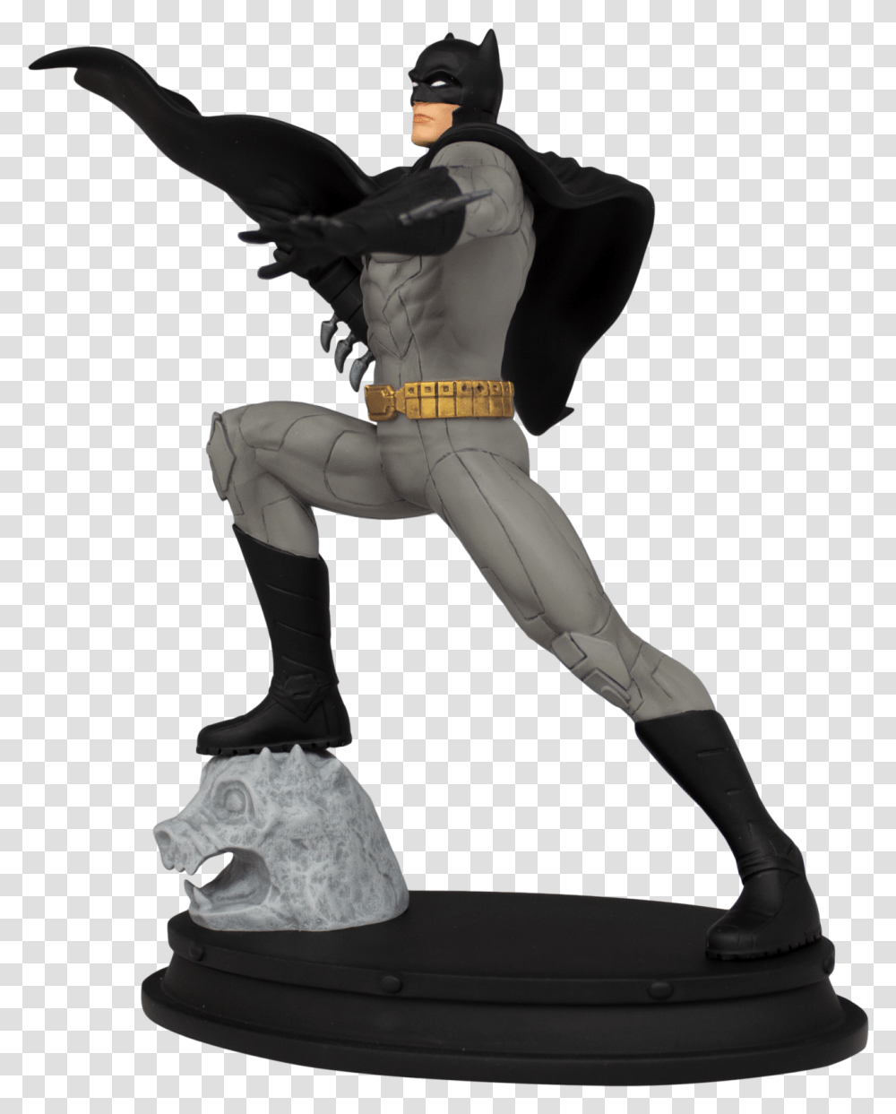 Dc Comics Batman 80th Anniversary New 52 Statue Box Lunch Batman, Person, Human, Ninja, Suit Transparent Png