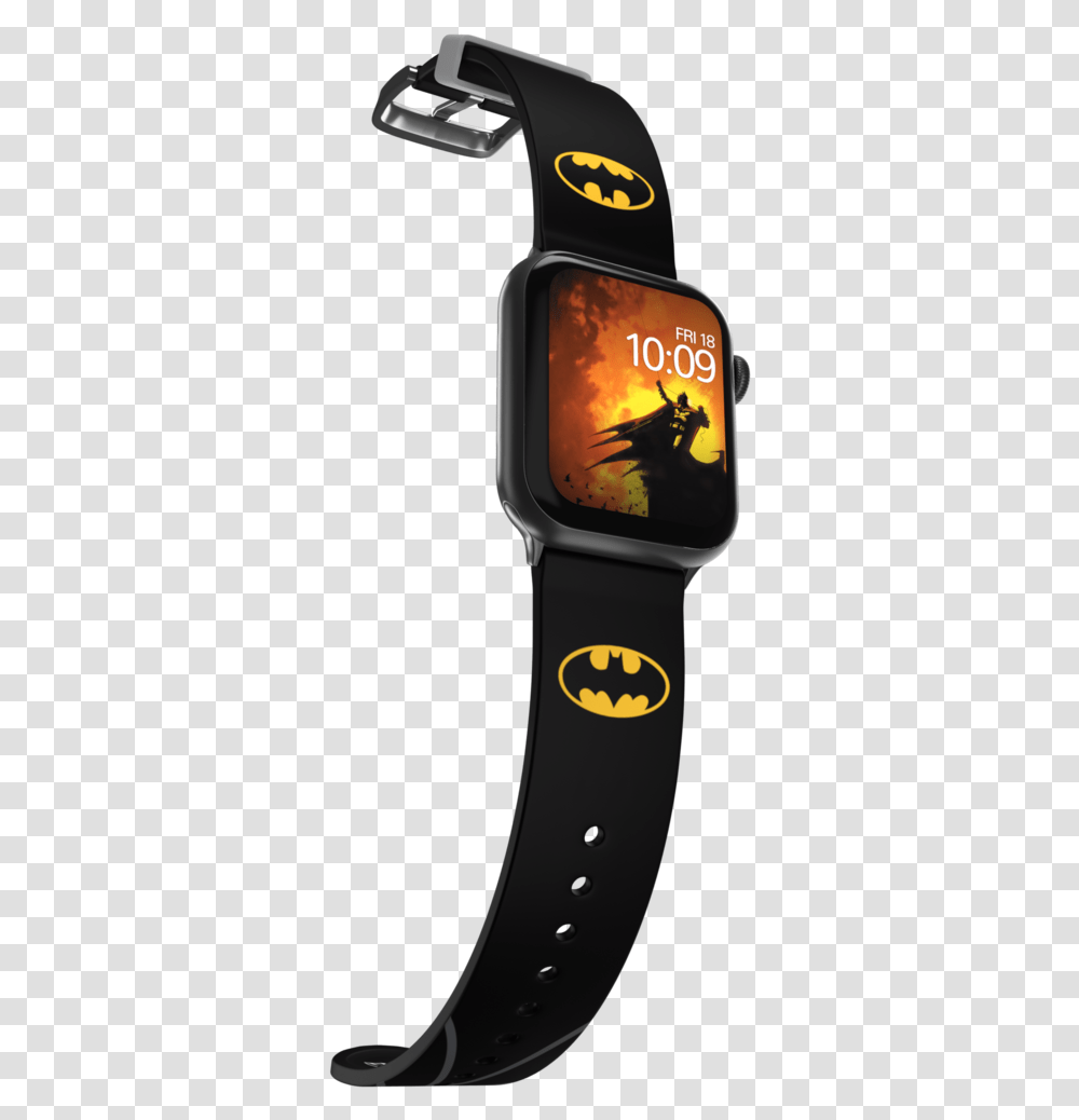Dc Comics Batman Icon Edition Watch Strap, Wristwatch, Gas Pump, Machine, Digital Watch Transparent Png