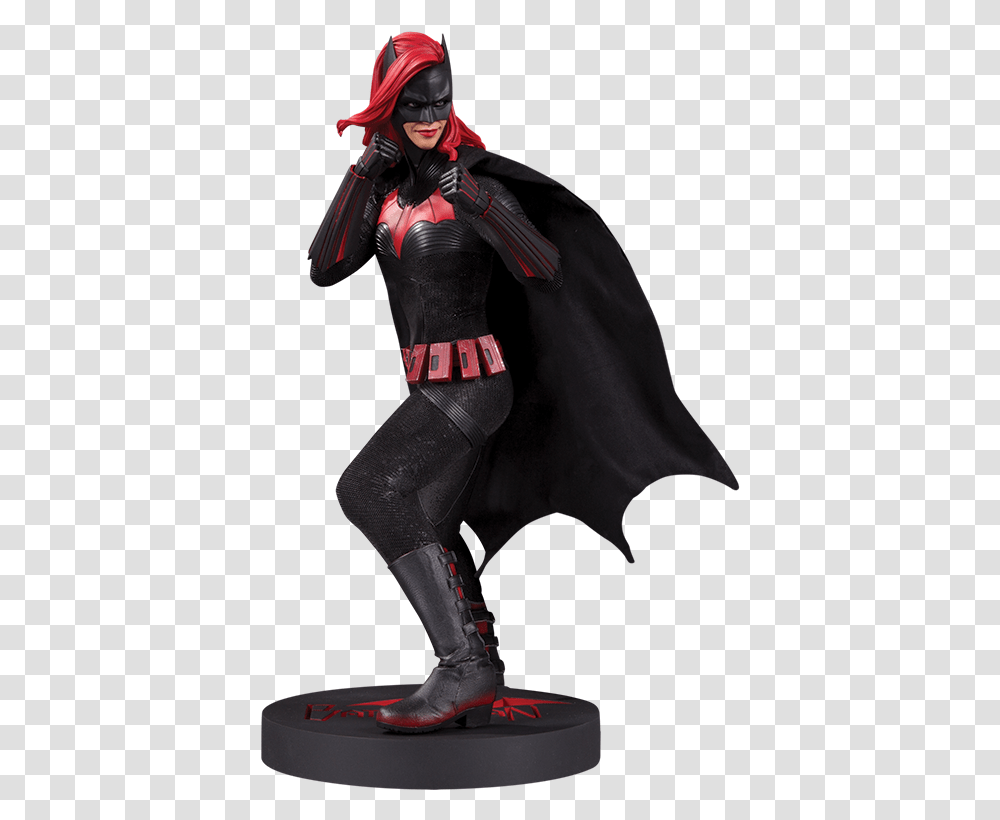 Dc Comics Batwoman Statue Batwoman Dc Collectibles Statue, Clothing, Apparel, Costume, Person Transparent Png