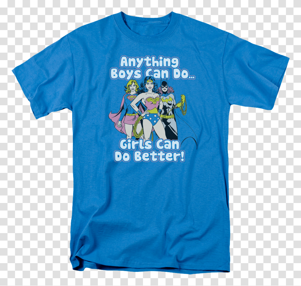 Dc Comics Girls Can Do Better T Shirt Steven Universe The Movie T Shirt, Apparel, T-Shirt Transparent Png
