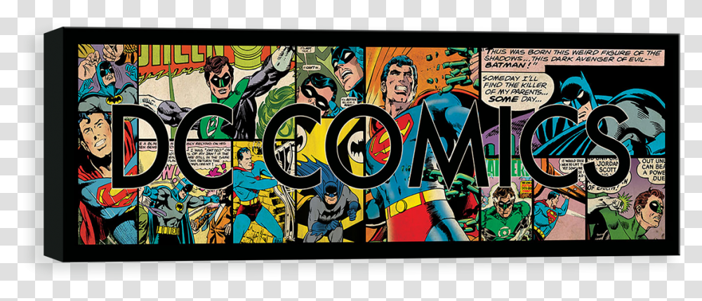 Dc Comics Graphic Design, Person, Poster Transparent Png