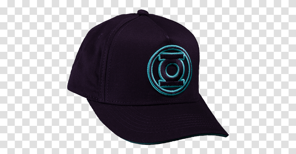 Dc Comics Green Lantern Logo Black Cap Baseball Cap, Clothing, Apparel, Hat Transparent Png