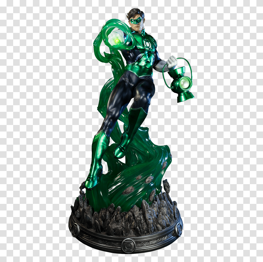 Dc Comics Green Lantern Statue Prime 1 Green Lantern, Toy, Gemstone, Jewelry, Accessories Transparent Png