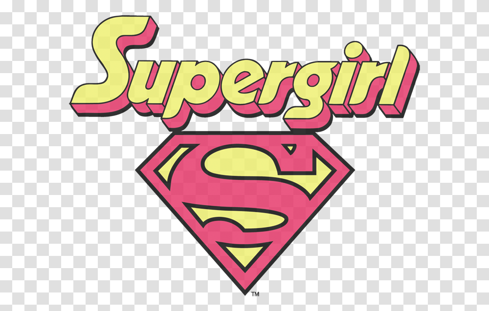 Dc Comics Im A Supergirl Menquots Regular Fit T Shirt Pink Super Girl Logo, Alphabet, Trademark Transparent Png