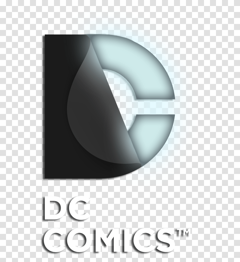Dc Comics Logo 6 Image Circle, Lamp, Face, Text, Graphics Transparent Png