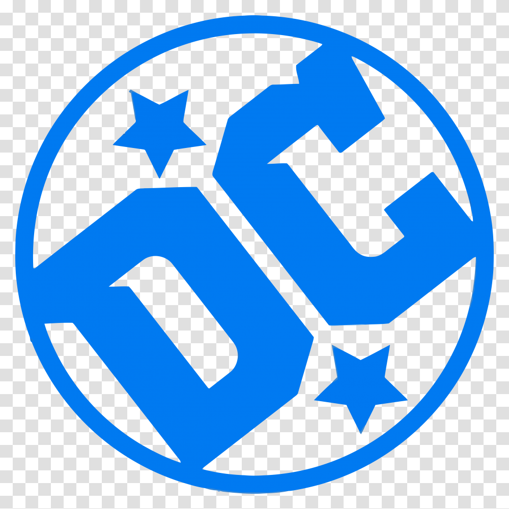 Dc Comics Logo, Recycling Symbol, Number Transparent Png