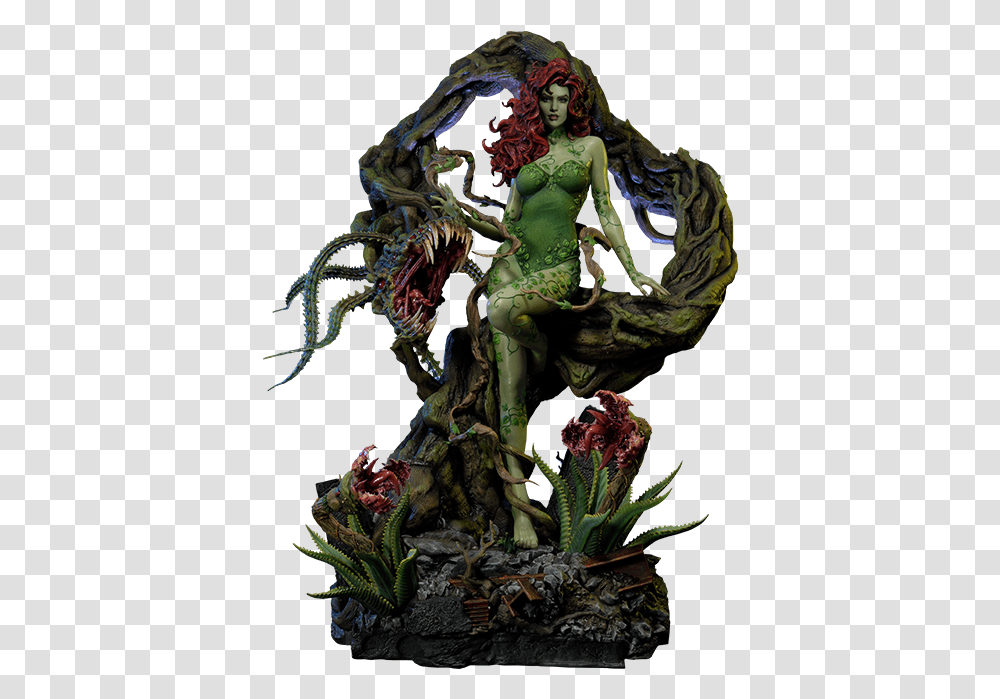 Dc Comics Poison Ivy Statue By Prime 1 Studio Poison Ivy Action Figure, Sculpture, Art, Painting, Alien Transparent Png