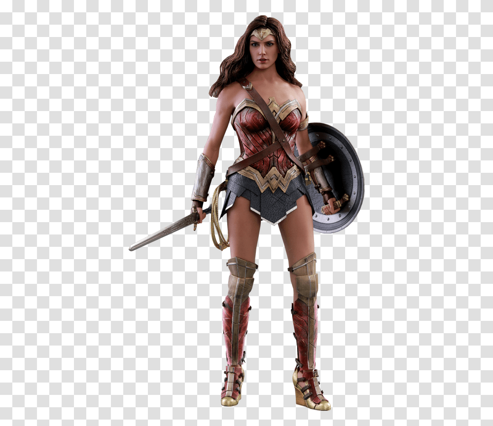 Dc Comics Sixth Scale Figure Wonder Woman Justice League Wonder Woman Figure, Costume, Person, Portrait Transparent Png