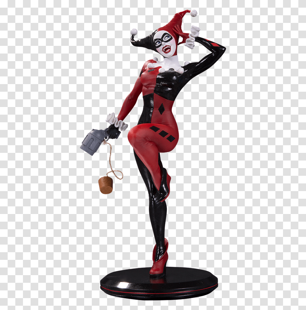 Dc Comics Statue Harley Quinn Dc Collectibles Dc Cover Girls Harley Quinn, Costume, Spandex, Latex Clothing, Person Transparent Png