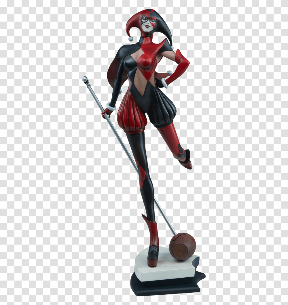 Dc Comics Statue Harley Quinn Statue, Toy, Costume, Weapon Transparent Png