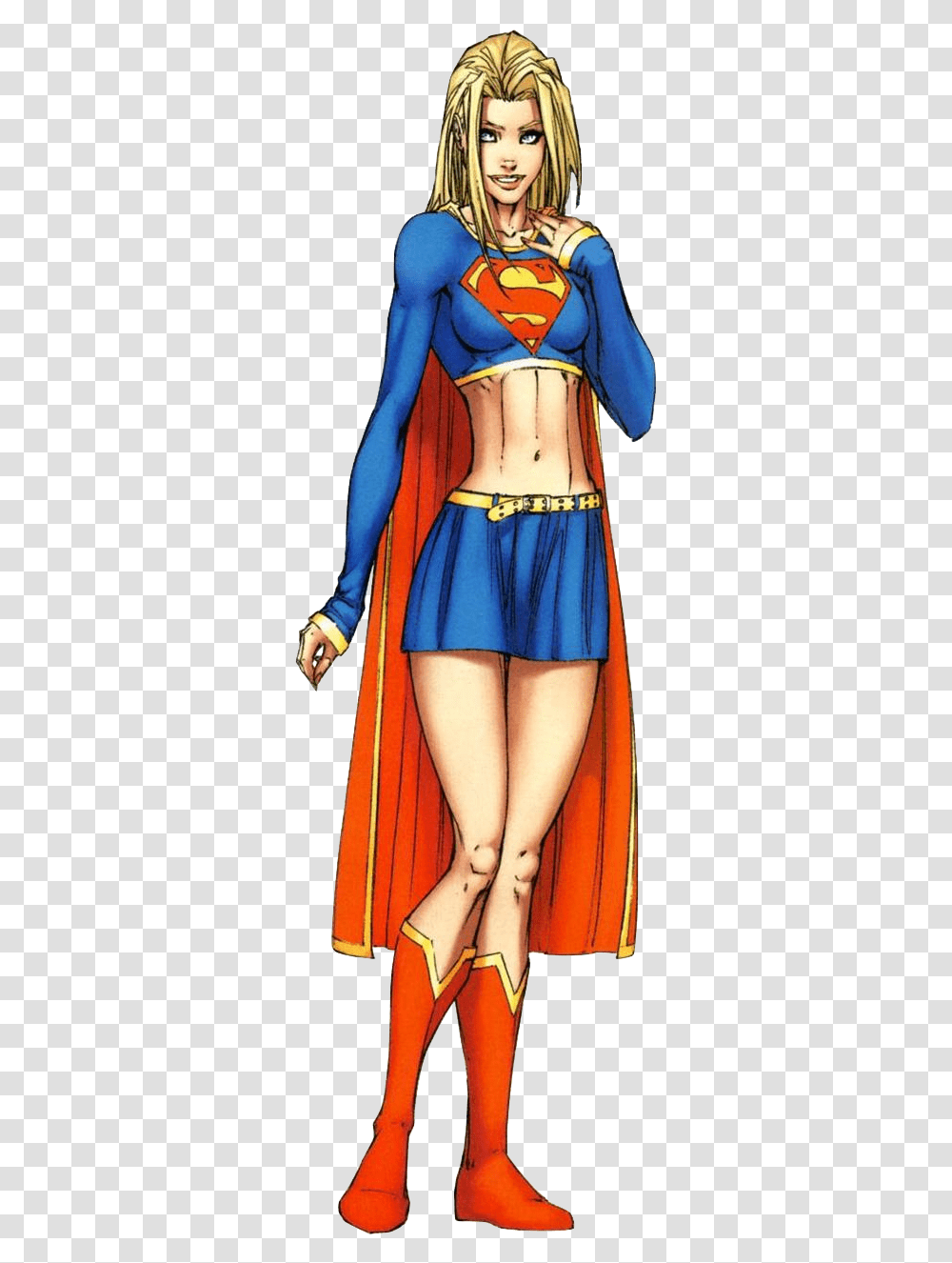 Dc Comics Supergirl, Skirt, Person Transparent Png