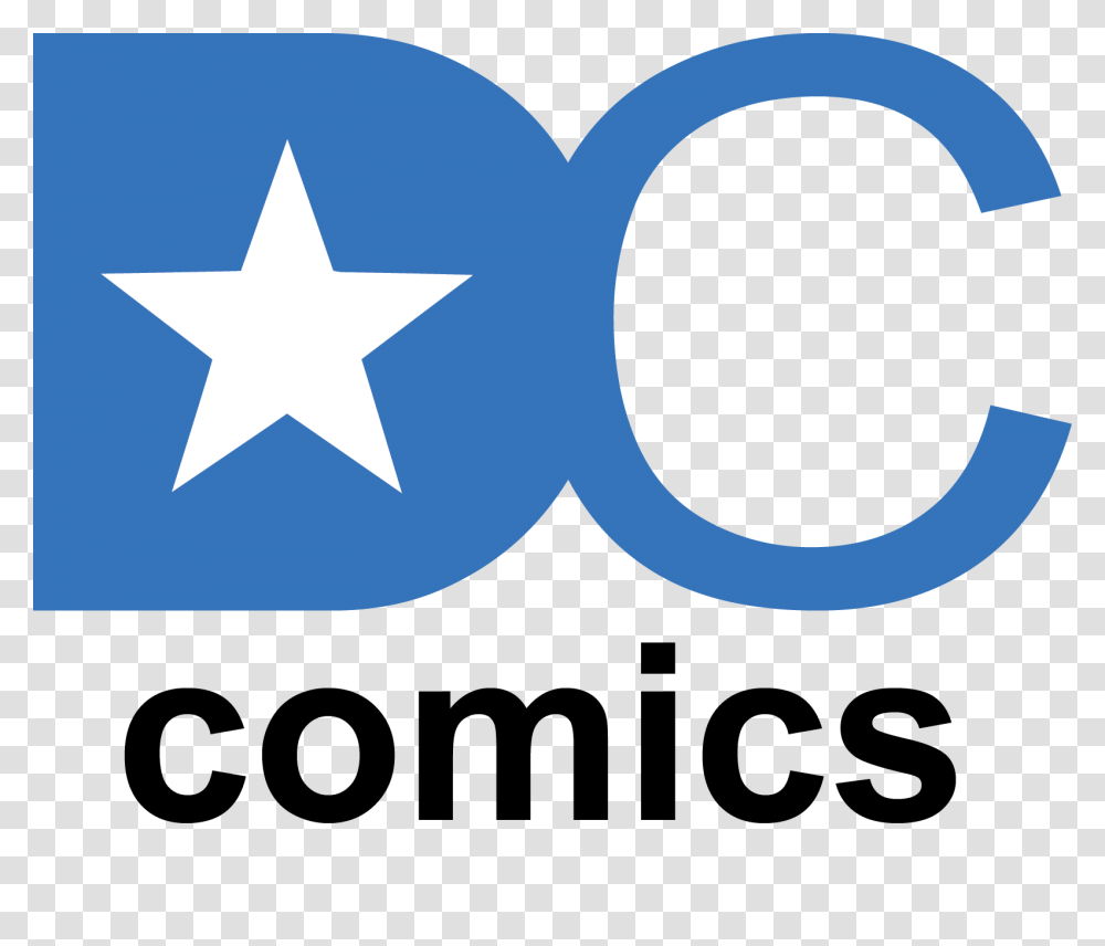 Dc Comics Unveils New Logo To Celebrate Rebirth, Trademark, Star Symbol, Poster Transparent Png