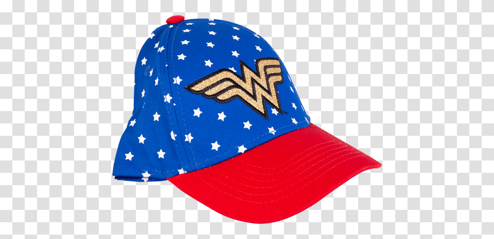 Dc Comics Wonder Woman Logo Cap Baseball Cap, Clothing, Apparel, Hat Transparent Png