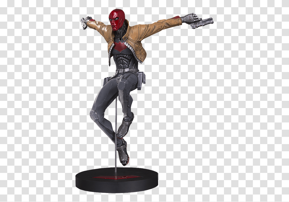 Dc Designer Series Red Hood By Kenneth Rocafort Statue, Costume, Staircase, Person Transparent Png
