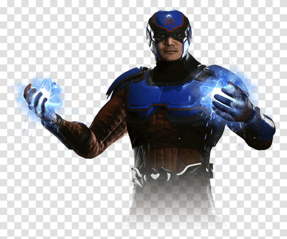 Dc Injustice 2 Characters Render, Helmet, Person, Sleeve Transparent Png