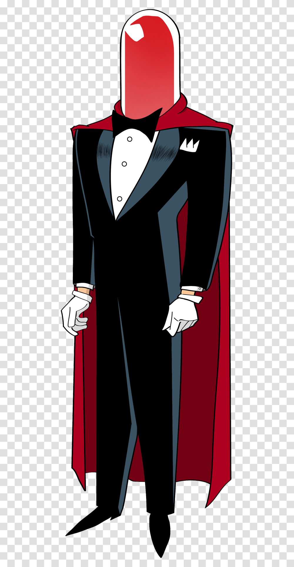 Dc Joker Red Hood, Person, Suit, Overcoat Transparent Png