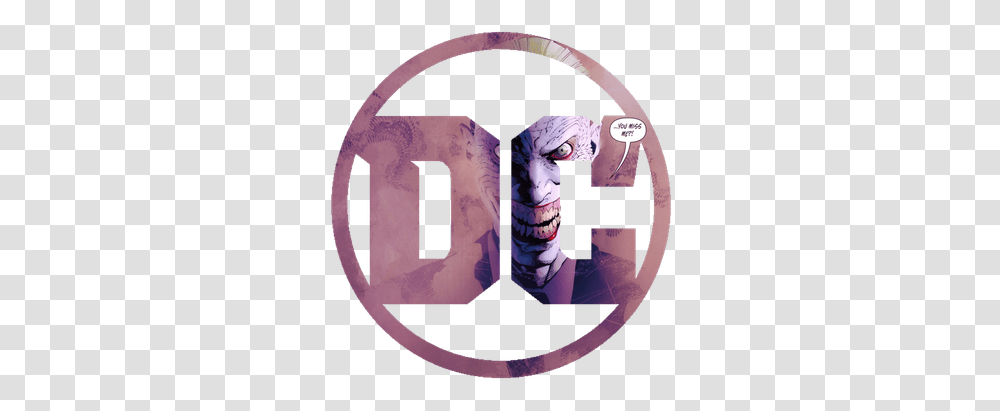 Dc Logo For Joker The Jokers, Text, Alphabet, Number, Symbol Transparent Png