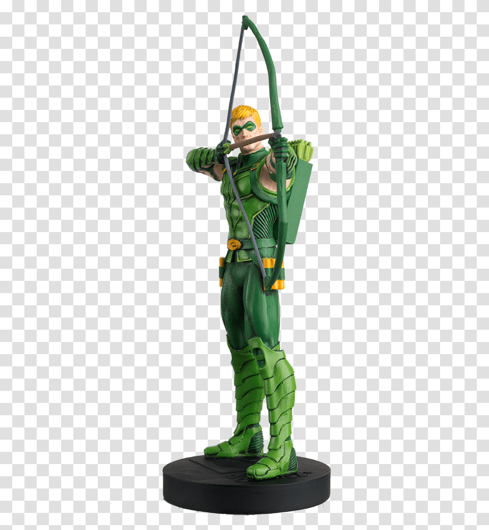 Dc Masterpiece Collection Eaglemoss Flash The Green Arrow, Costume, Person, Human, Elf Transparent Png