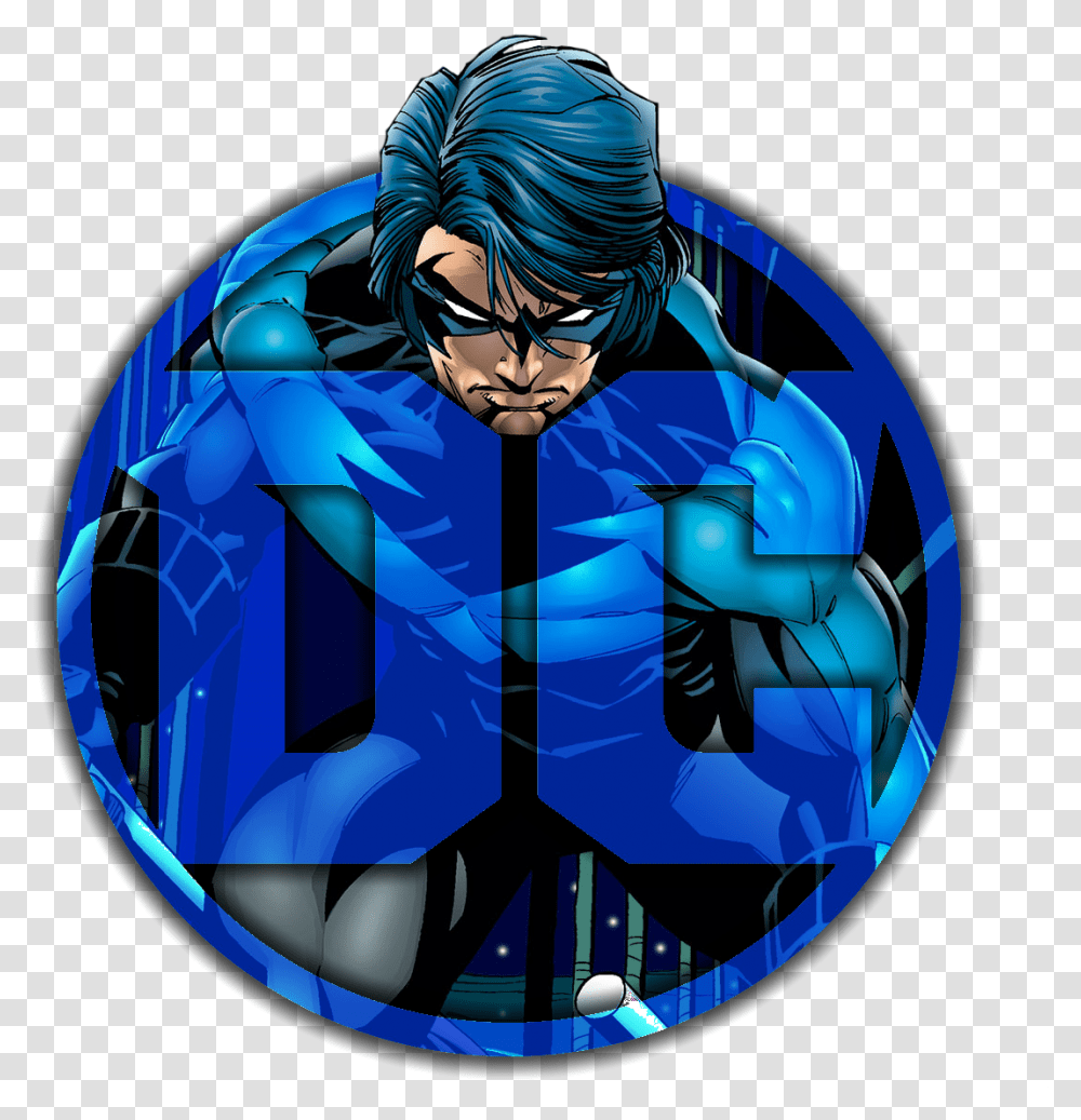 Dc Nightwing Logo By Thestrangeeli Dc Nightwing, Manga, Comics, Book, Sunglasses Transparent Png