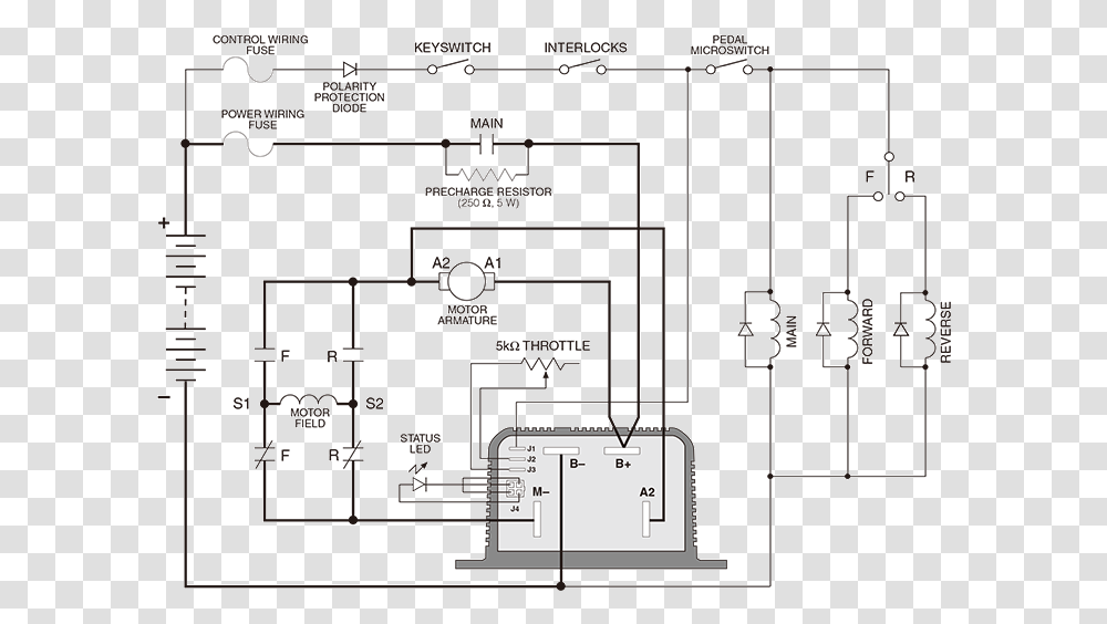 Dc Series Motor Controller Assemblage Curtis 1204m Curtis Dc Motor Controller, Plan, Plot, Diagram, Scoreboard Transparent Png