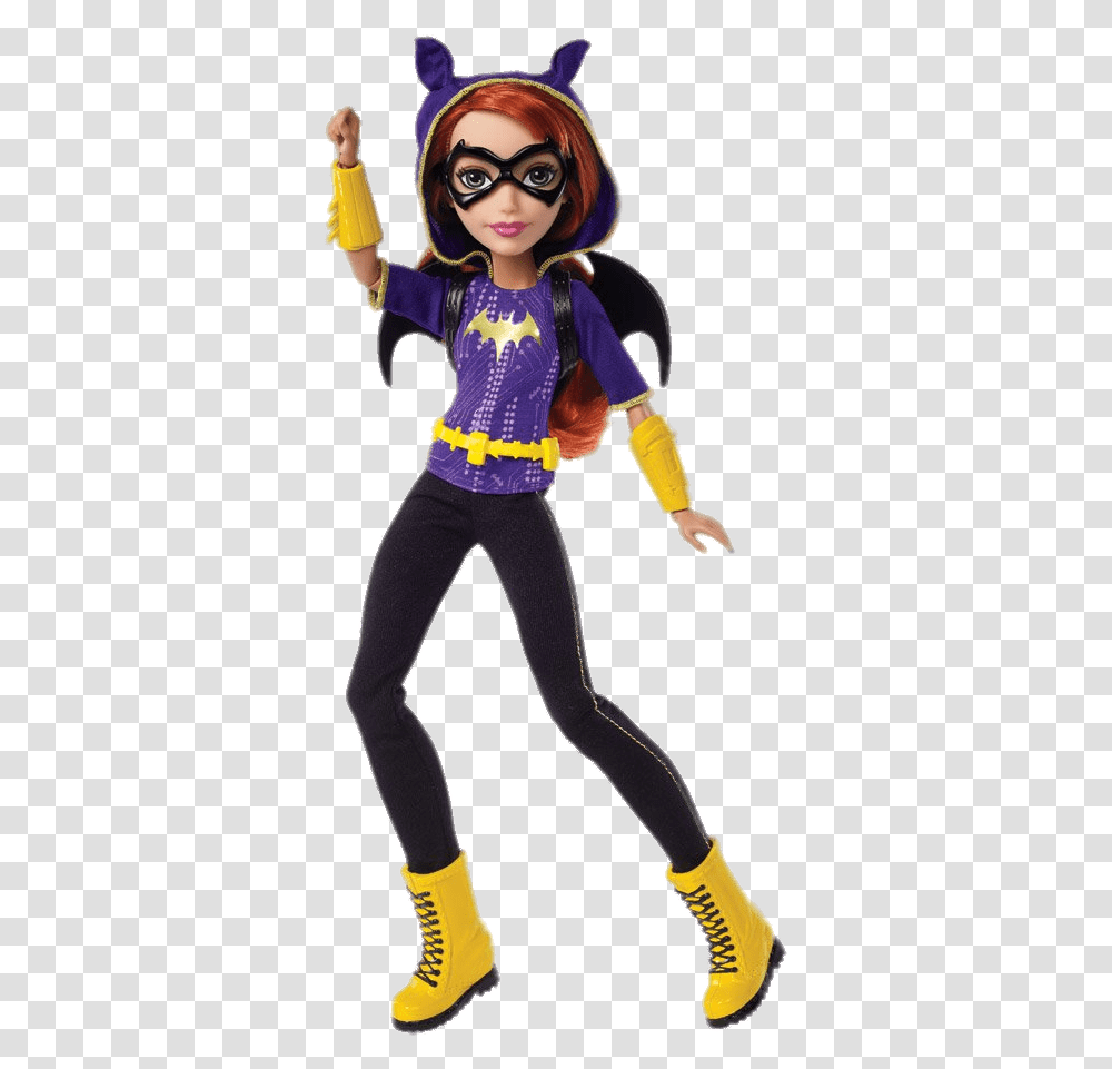 Dc Super Hero Girls Batgirl Action Figure Dc Super Hero Girls Batgirl Doll, Person, Sunglasses, Figurine Transparent Png