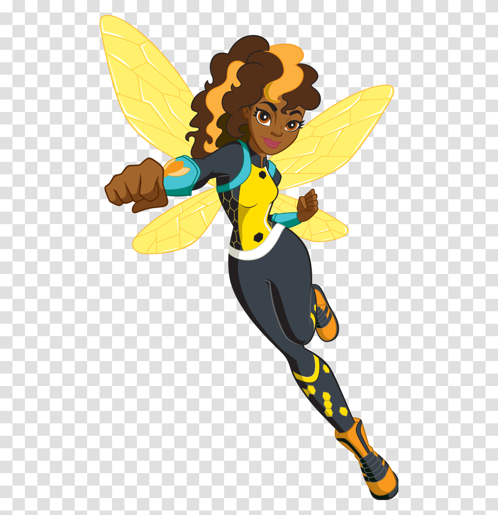 Dc Super Hero Girls Bumblebee Bumblebee Super Hero High, Costume, Female Transparent Png