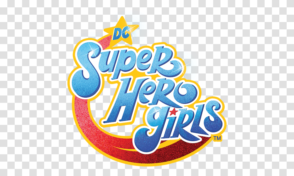 Dc Super Hero Girls Calligraphy, Alphabet, Light Transparent Png