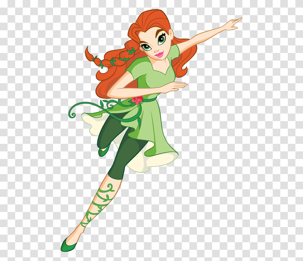 Dc Super Hero Girls Poison Ivy, Green, Person, Leisure Activities Transparent Png