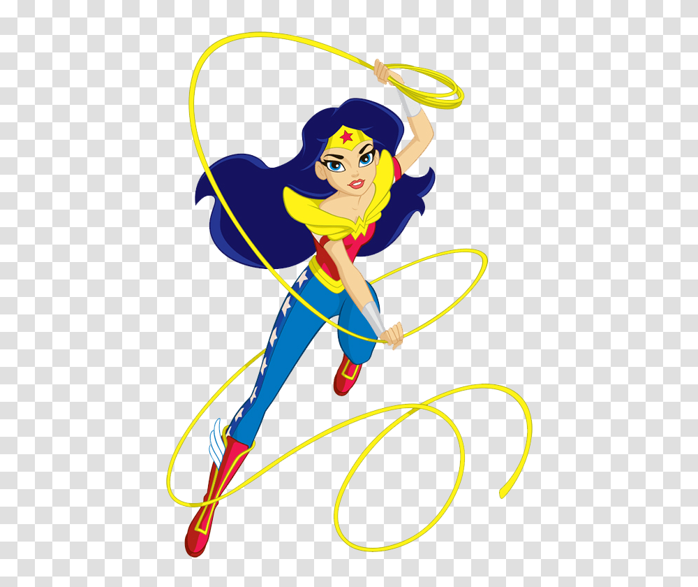 Dc Super Hero Girls Wonder Woman Gothum High Hero Girl Wonder, Leisure Activities, Hoop, Bow, Hula Transparent Png