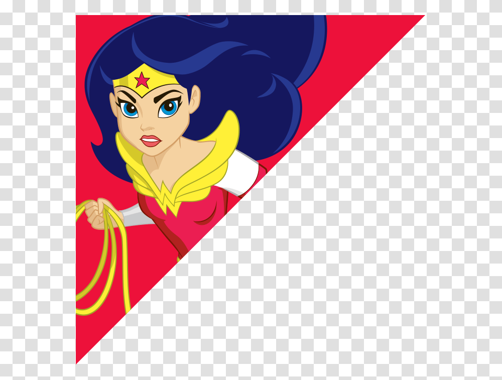 Dc Super Hero Girls Wonder Woman, Poster, Advertisement Transparent Png