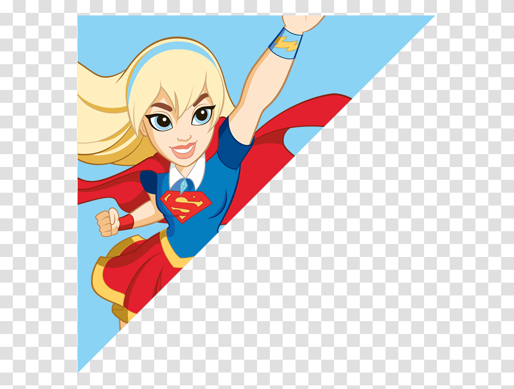 Dc Superhero Girls Supergirl Profile, Manga, Comics, Book Transparent Png