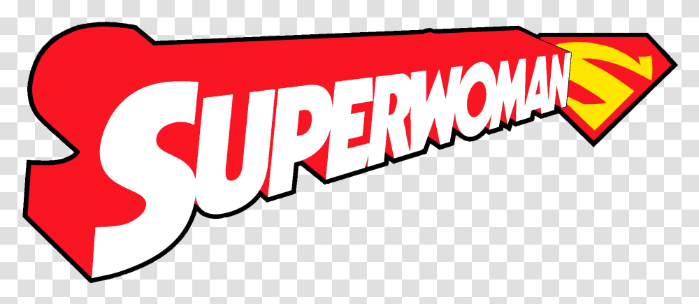 Dc Superwoman Superwoman Logo, Word, Symbol, Trademark, Text Transparent Png