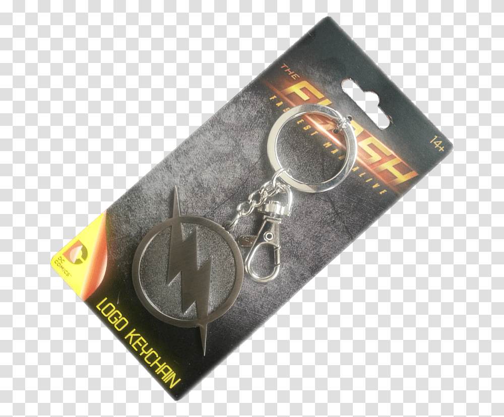 Dc The Flash Tv Series Logo Keychain New Mint Condition Keychain, Magnifying, Wristwatch, Text Transparent Png