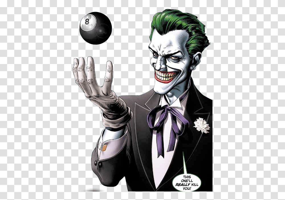 Dc Villains Batman The Last Laugh Comic, Person, Performer, Hand, Soccer Ball Transparent Png