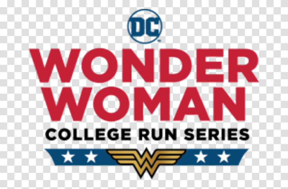 Dc Wonder Woman College Run Emblem, Word, Alphabet, Poster Transparent Png
