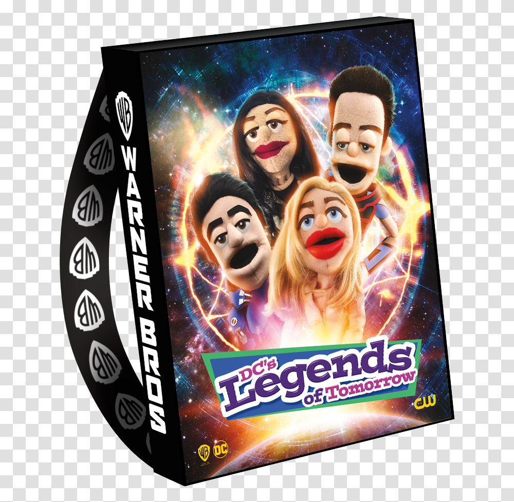 Dcs Legends Of Tomorrow Sdcc 2019 Bag Looney Tunes Cartoons 2019, Advertisement, Poster, Disk, Dvd Transparent Png