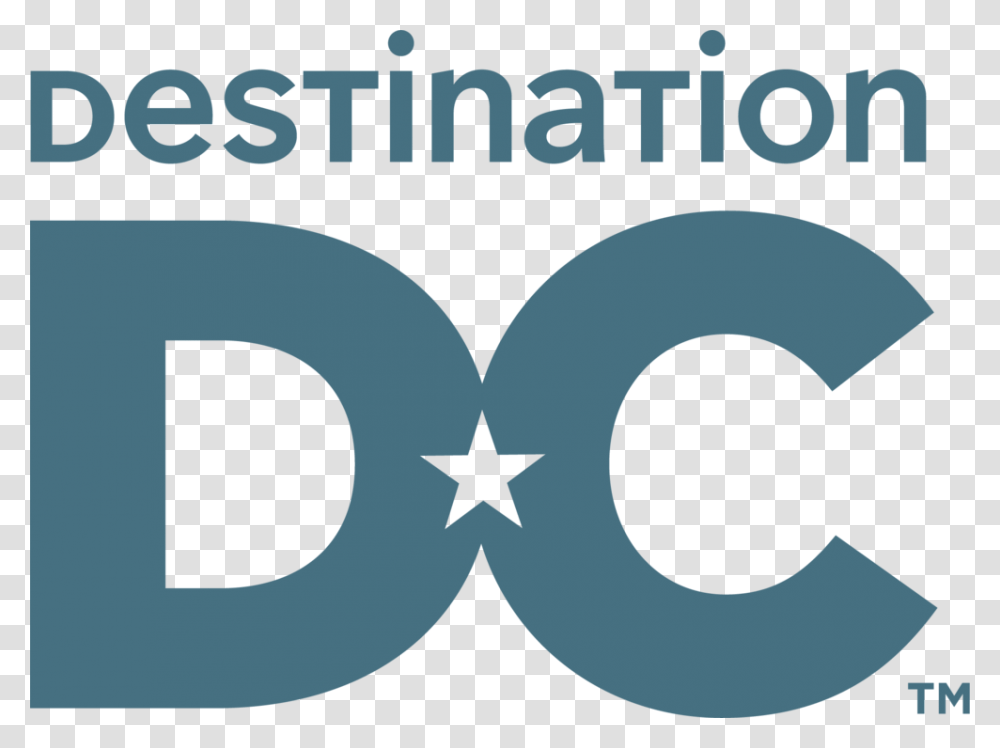 Ddc Blue Cmyk Destination Dc Logo, Poster, Advertisement Transparent Png