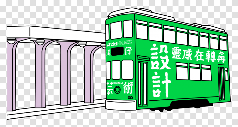 Ddhk Design District Hong Kong Clip Art, Vehicle, Transportation, Bus, Tour Bus Transparent Png