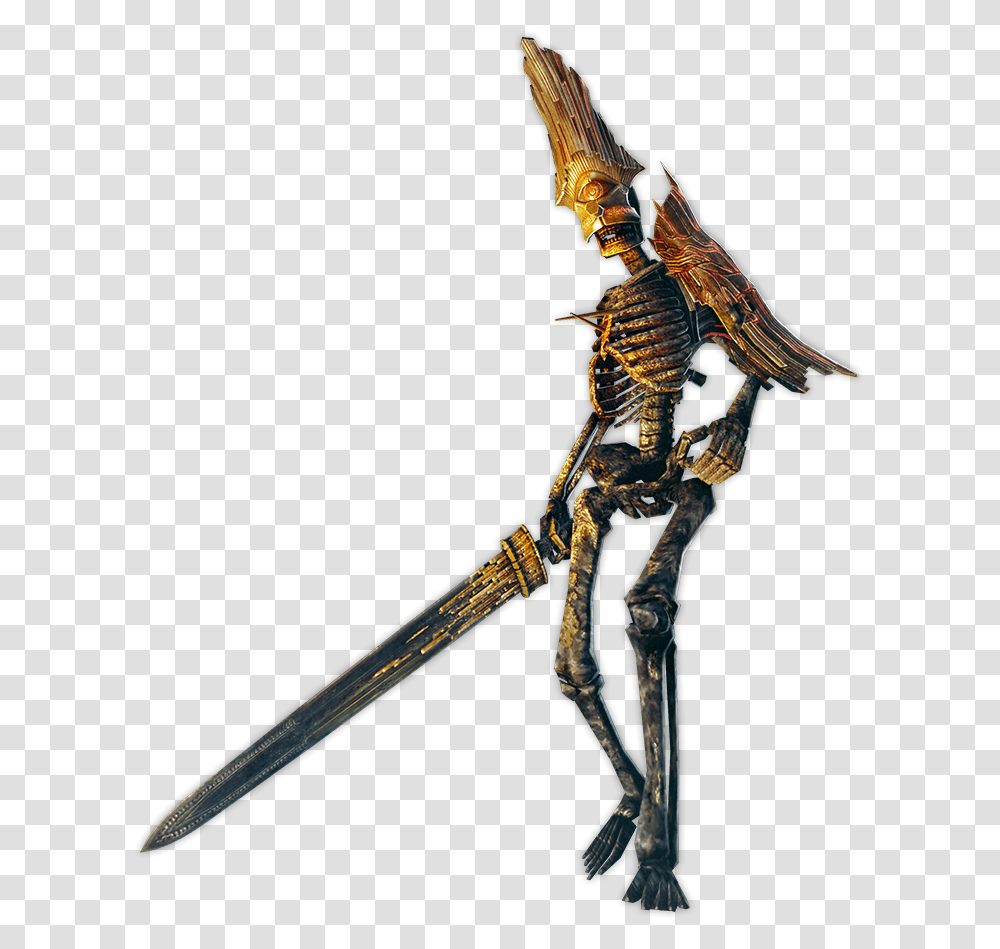 Ddon, Weapon, Weaponry, Skeleton, Sword Transparent Png
