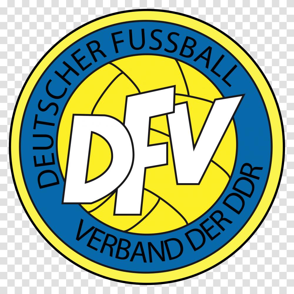 Ddr East Germany Football Federation, Logo, Label Transparent Png