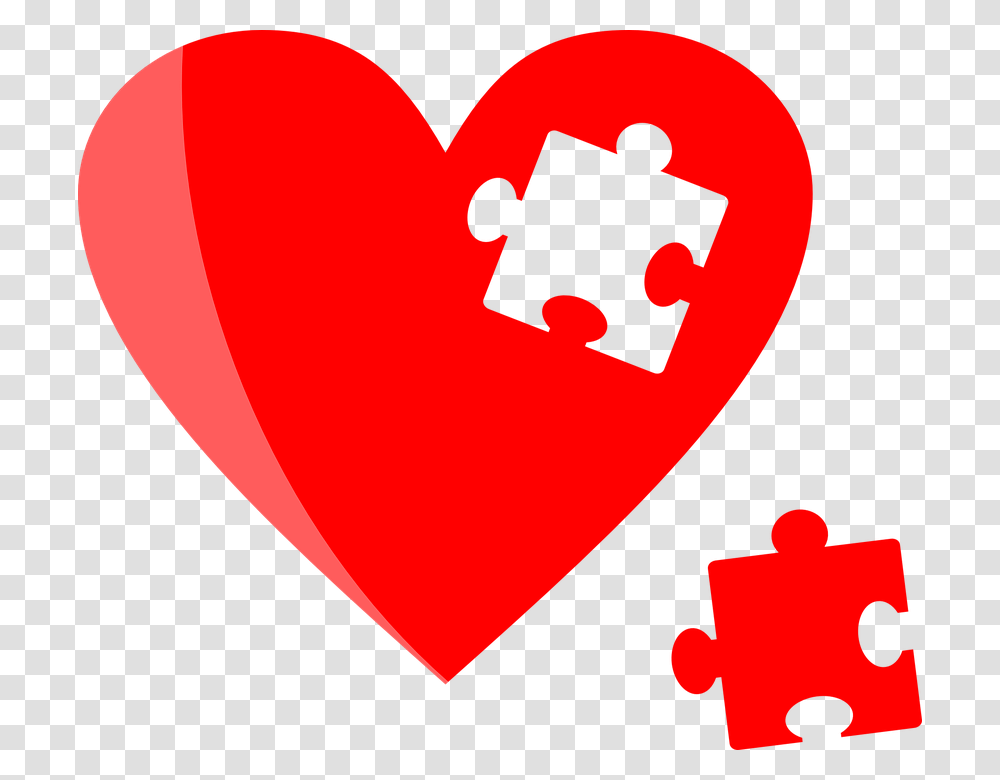De Alta Qualidade Heart With Puzzle Piece Transparent Png