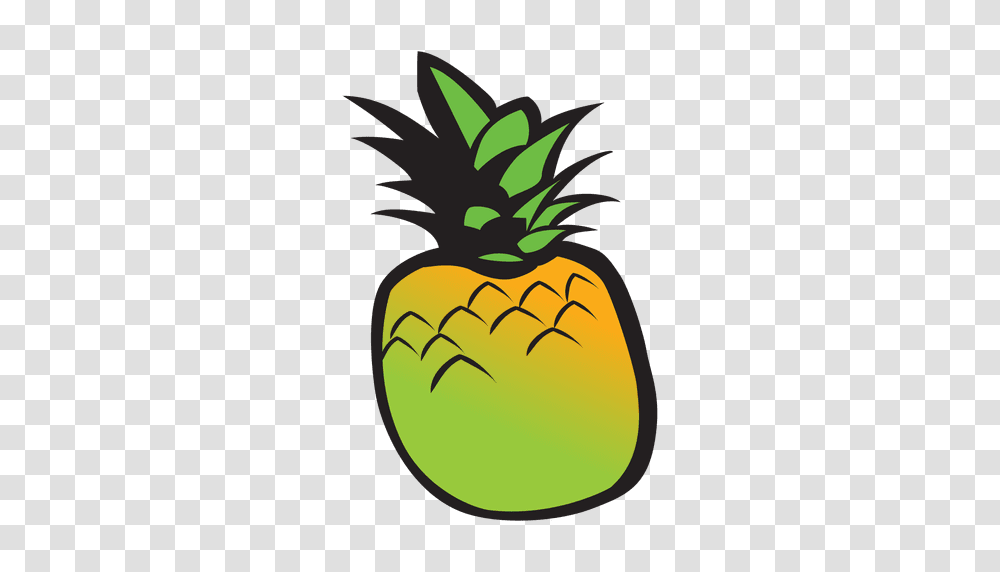 De Dibujos Animados De, Plant, Pineapple, Fruit, Food Transparent Png