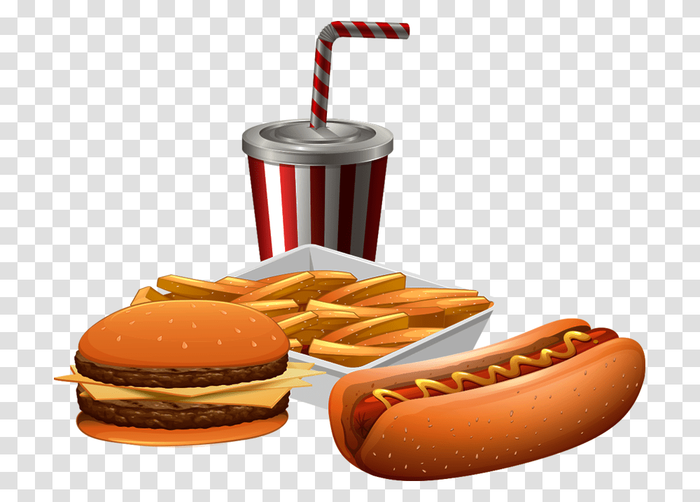 De Fast Food, Burger, Beverage, Drink, Hot Dog Transparent Png