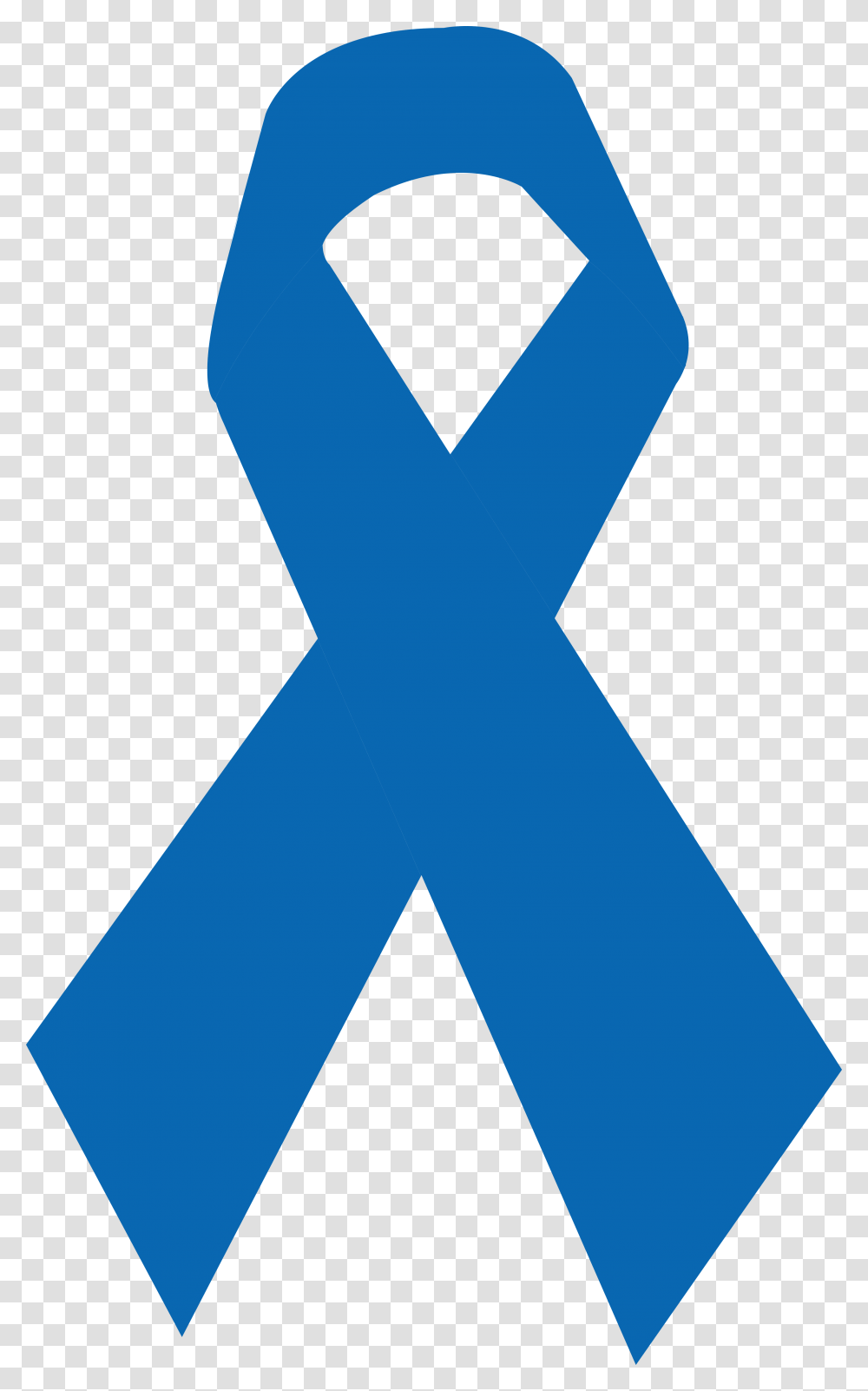 De Fita Azul Colon Cancer Ribbon, Alphabet, Hand, Tie Transparent Png