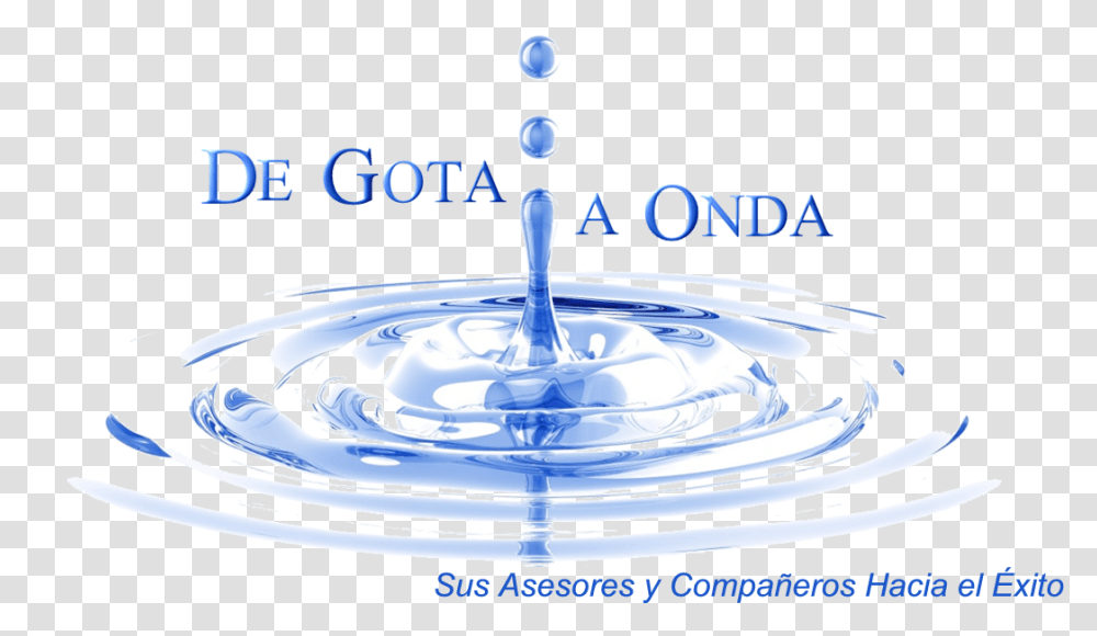 De Gota A Onda Logo Background Water Drip, Outdoors, Ripple, Droplet Transparent Png