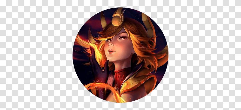 De League Of Legends Lux Fire, Person, Graphics, Art, Modern Art Transparent Png