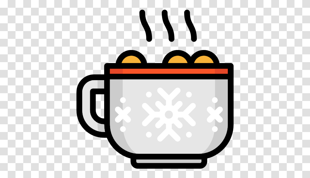 De Linear Color Kakao Icon Christmas Icons Design Crawl 2016, Coffee Cup, Bowl, Pottery, Lighting Transparent Png