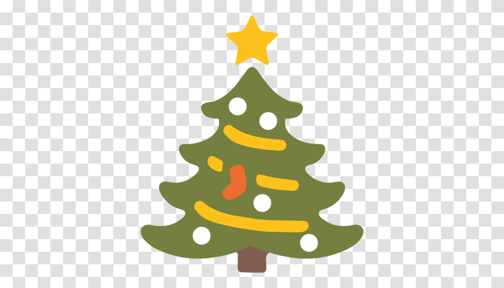 De Navidad Emoji, Tree, Plant, Star Symbol Transparent Png